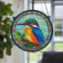 Kingfisher Stained Glass Effect Suncatcher